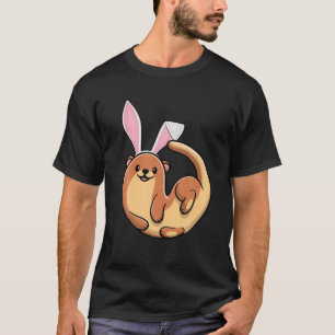 Camiseta Carneiro de Páscoa Dia das Orelhas Garotas