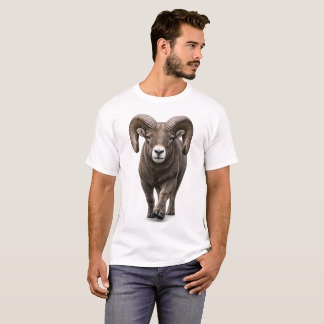 Camiseta Carneiro se Aproximando (Frente Completa)