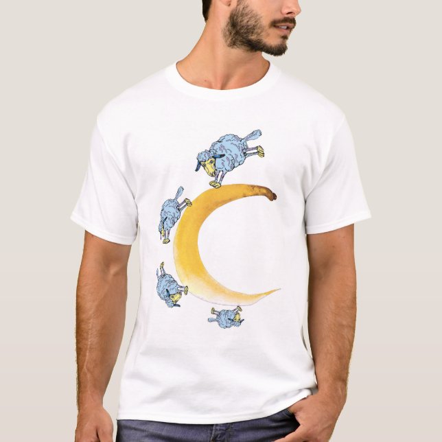 Camiseta Carneiros e lua (Frente)