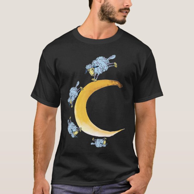 Camiseta Carneiros e lua (Frente)