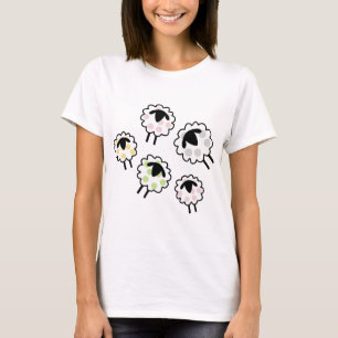 Camiseta Carneiros manchados
