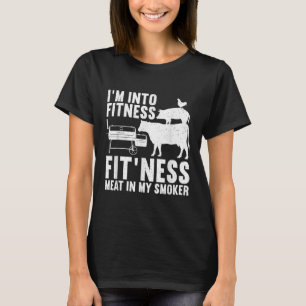 Camiseta Carnes De Churrasco Engraçadas Para Homens Barbequ