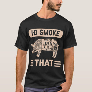 Camiseta Carnes: Mestre Chef Cozinha Cook Butcher Id Smo