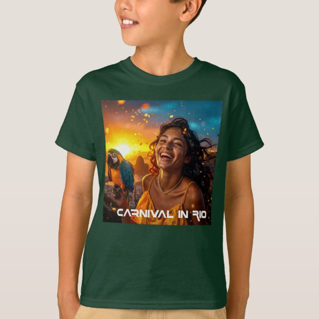 CAMISETA CARNIVAL NO RIO (Frente)