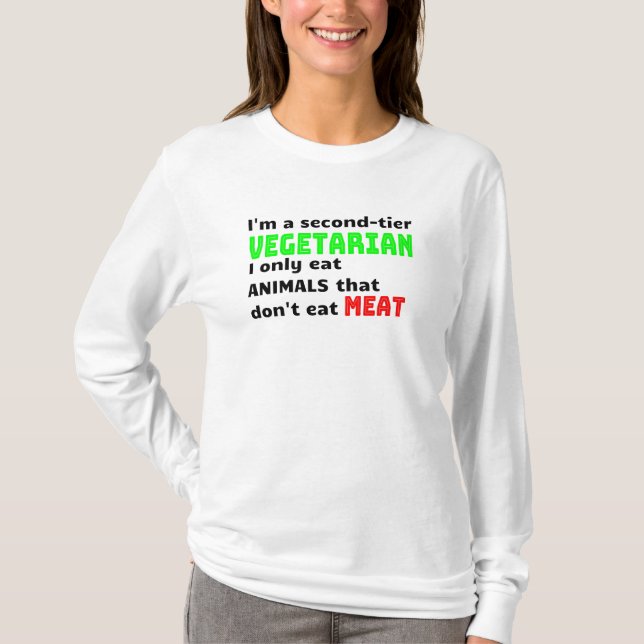 Camiseta Carnivore Meat Lover Funny Sarcastic Gift (Frente)