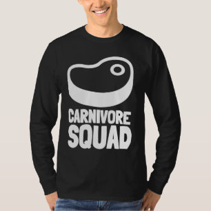 Camiseta Carnívoro Anti Vegano Comedor de Carne Dieta Keto 