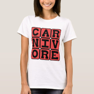 Camiseta Carnívoro, Comedor De Carne