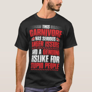 Camiseta Carnívoro De Carne Problema Ketogênico Dieta Keto
