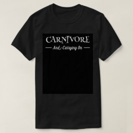 Camiseta Carnívoro E Carregando