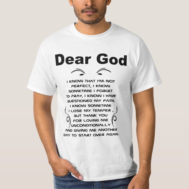 Camiseta Caro deus (Frente)