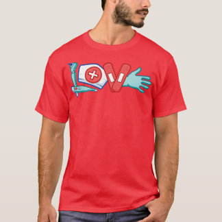 Camiseta Caro enfermeiro médico de primeiros socorros