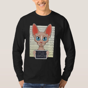 Camiseta Caro Pai, Posso Explicar Que Pai De Gato Sphynx I