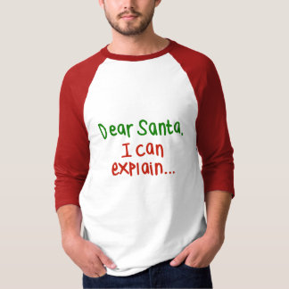 Camiseta Caro papai noel que eu posso explicar