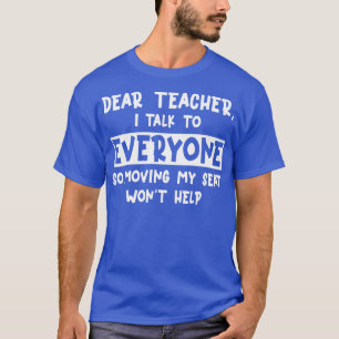 Camiseta Caro Professor, Eu Falo Com Todos Engraçados De Vo