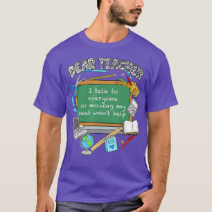 Camiseta Caro Professor, Eu Falo Com Todos, Tão Movendo Meu