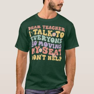 Camiseta Caro Professor, Falo Com Todos Engraçados De Volta
