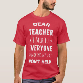 Camiseta Caro Professor, Falo Com Todos Que Eu