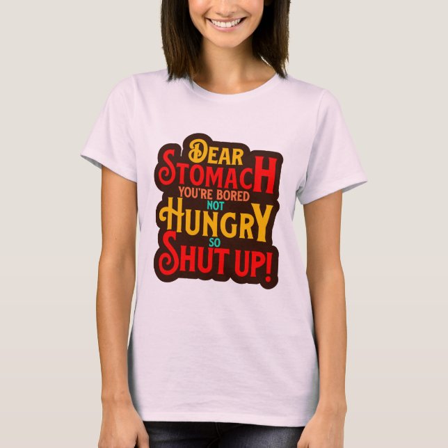 Camiseta Caro Stomach (Frente)
