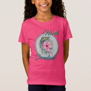 Camiseta Carolina Anole & Hibiscus