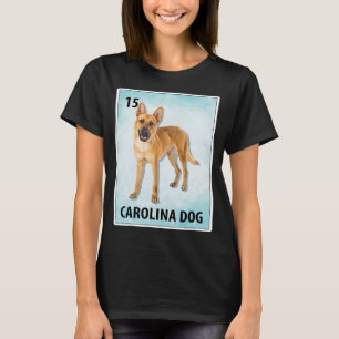 Camiseta Carolina Cão Mexicano Cartões de Cachorro T-Shir