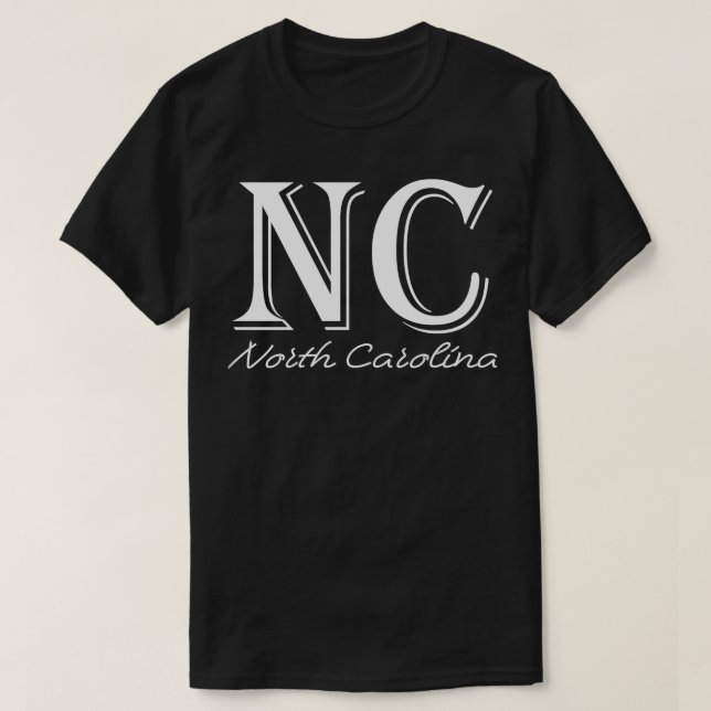 Camiseta Carolina do Norte (Frente do Design)