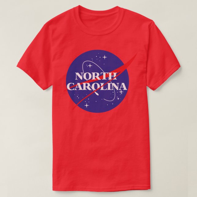 Camiseta Carolina do Norte (Frente do Design)