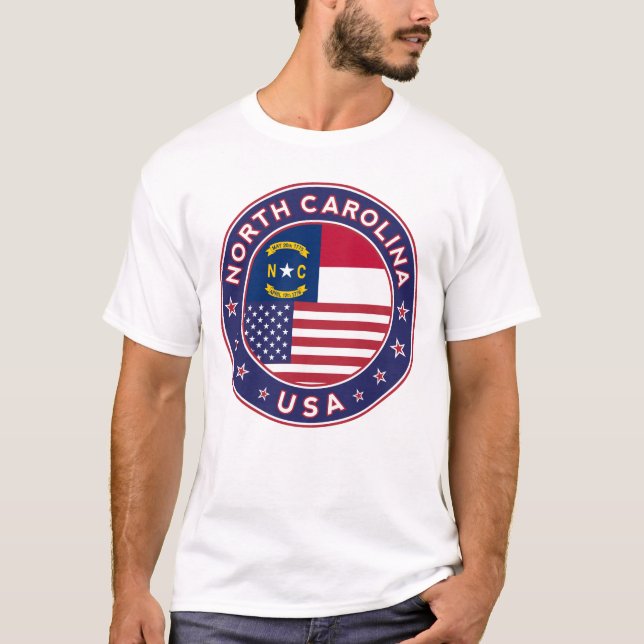 Camiseta Carolina do Norte (Frente)