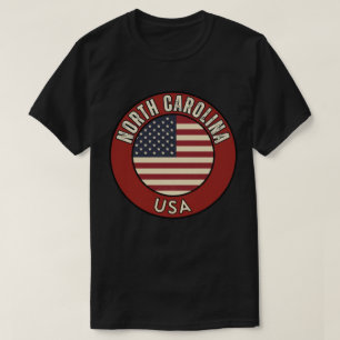Camiseta Carolina do Norte Estados Unidos da América
