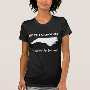 Camiseta Carolina do Norte - Fumaça, Johnny!
