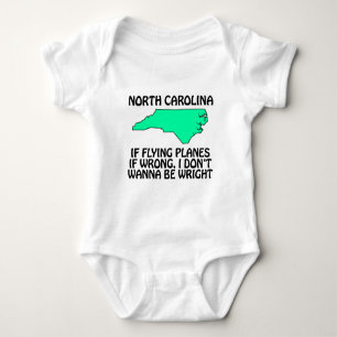 Camiseta Carolina do Norte - Se Voar Aviões está Errado...