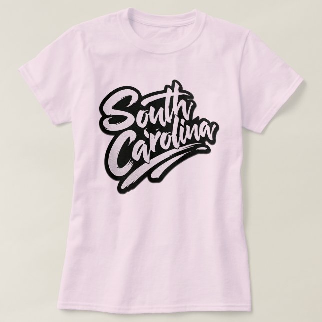 Camiseta Carolina do Sul (Frente do Design)