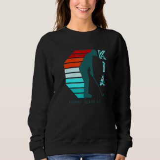 Camiseta Carolina do Sul Golfing Pro Retro Beach Kiawah Isl