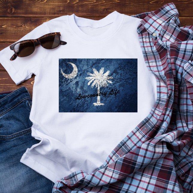 Camiseta Carolina do Sul Lowcountry Life Gender Neutral (Criador carregado)