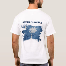 Camiseta Carolina do Sul Lowcountry vive em gênero neutro