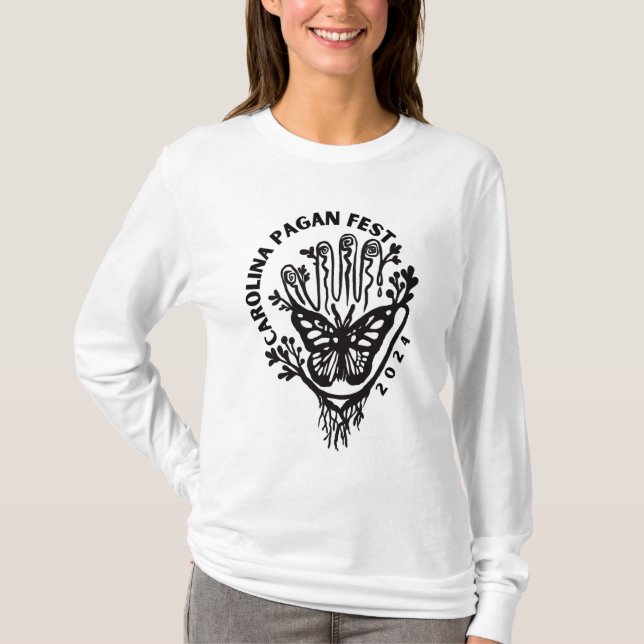 Camiseta Carolina Pagan Fest 2024 Long Sleeve Tee (Frente)