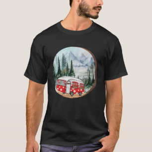 Camiseta carona de campismo e sonho dos alpinistas