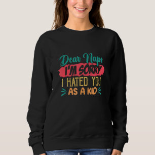 Camiseta Caros Naps, sinto muito por tê-lo odiado como uma