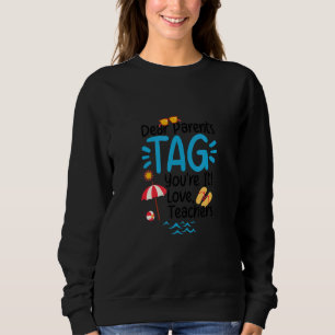 Camiseta Caros pais dizem que você ama professores no dia p