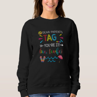 Camiseta Caros pais dizem que você ama professores no dia p
