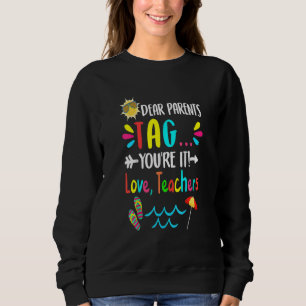 Camiseta Caros pais dizem que você ama professores no dia p