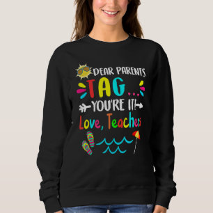Camiseta Caros pais dizem que você ama professores no dia p