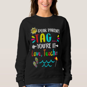 Camiseta Caros pais dizem que você ama professores no dia p