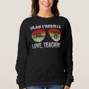 Camiseta Caros pais dizem que você é professor de amor no d
