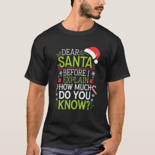 Camiseta Caros Papais noeis Antes De Explicar Quanto Vocês
