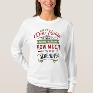 Camiseta Caros Papais noeis Antes De Explicar Uma Engraçad