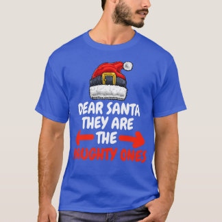 Camiseta Caros Papais noeis de Natal, Malditos