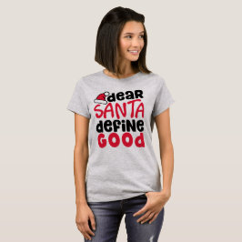 Camiseta Caros Papais noeis, definam um bom Natal engraçado
