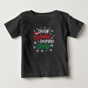 Camiseta Caros Papais noeis definem um bom Natal engraçado