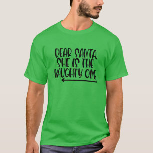 Camiseta Caros Papais noeis, ela é a safada