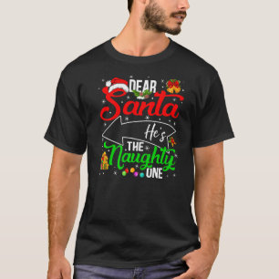 Camiseta Caros Papais noeis, ele é o Casal malvado.